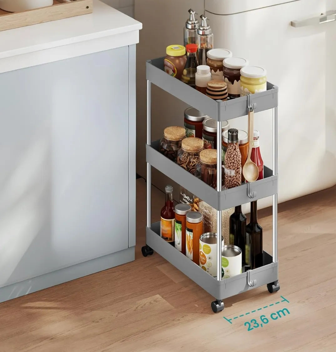 Carro con ruedas para la cocina