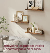 Estantes colgantes de pared juego de 3
