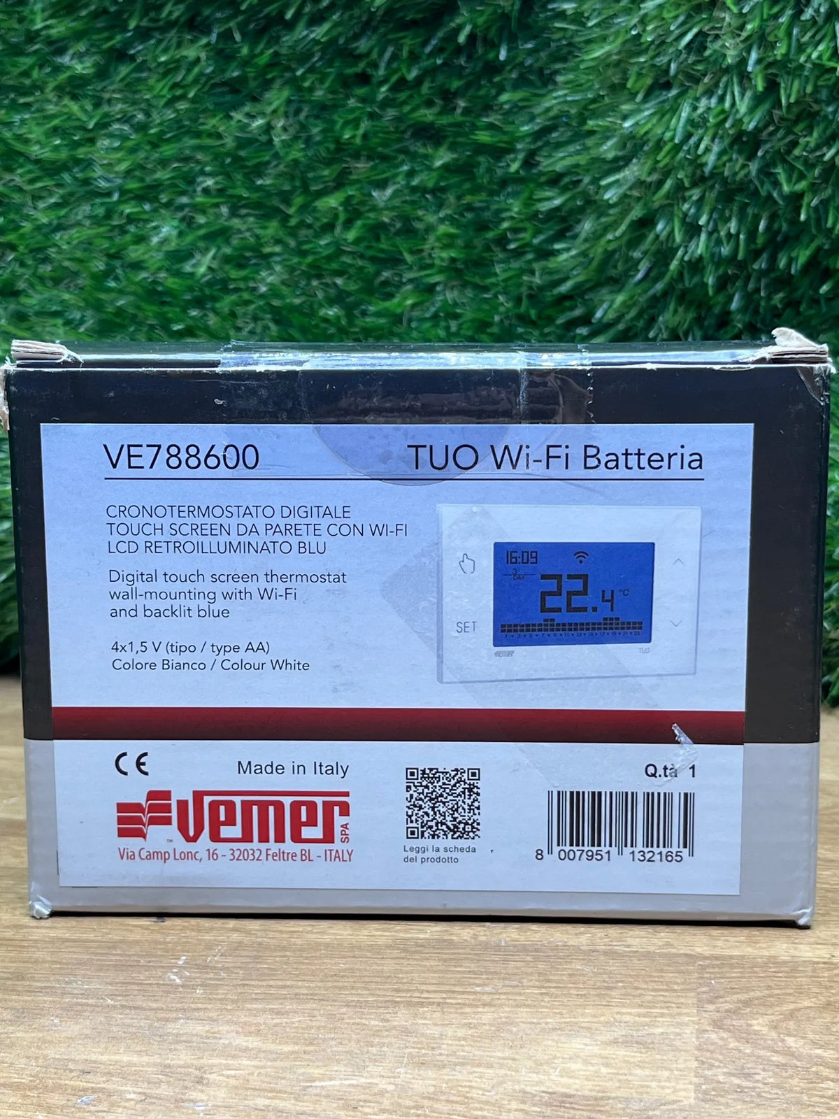 Termostato Calefacción WiFi Inteligente VEMER