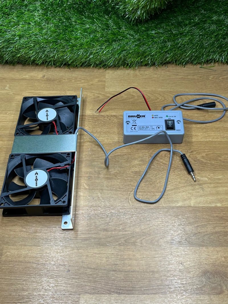 Doble ventilador 12V para neveras