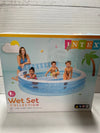 Piscina hinchable redonda con respaldo Intex