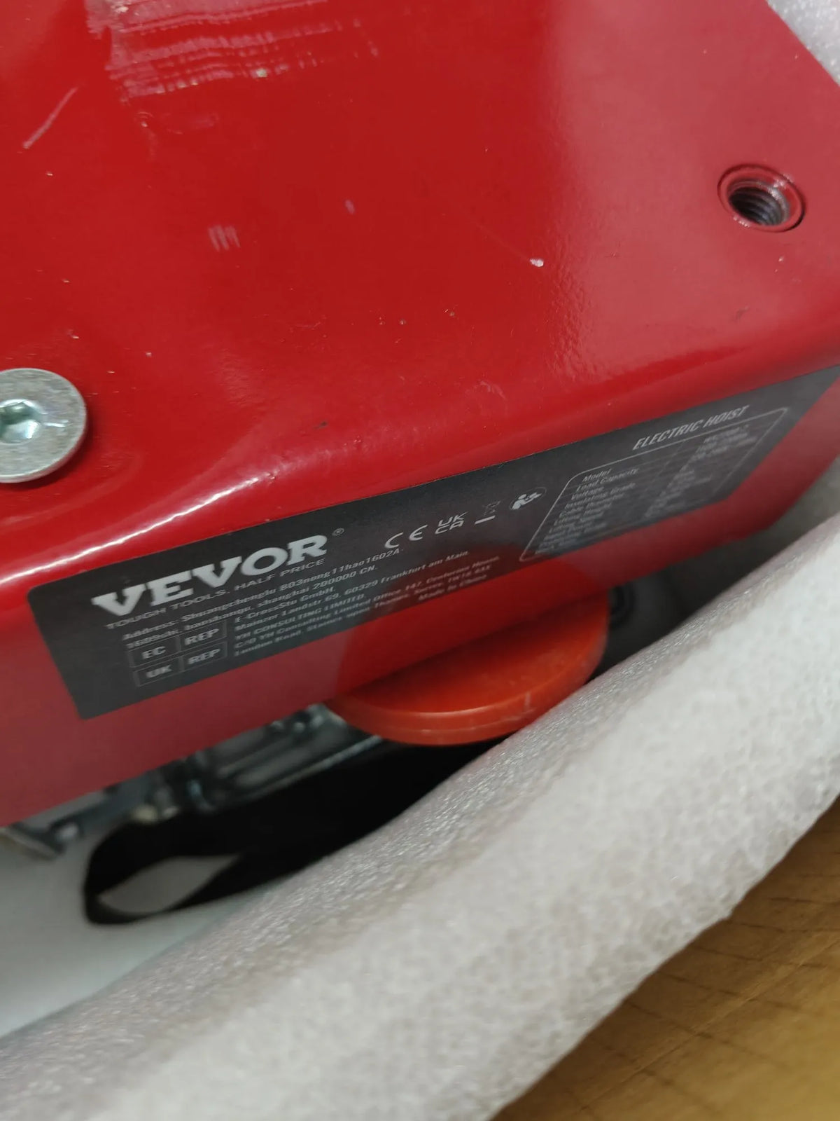 Cabrestante eléctrico Vevor