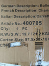 Carro de Mano Plegable XXL Doble Altura