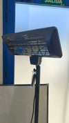 Calefactor halógeno de pie o pared para exterior con 2000 W