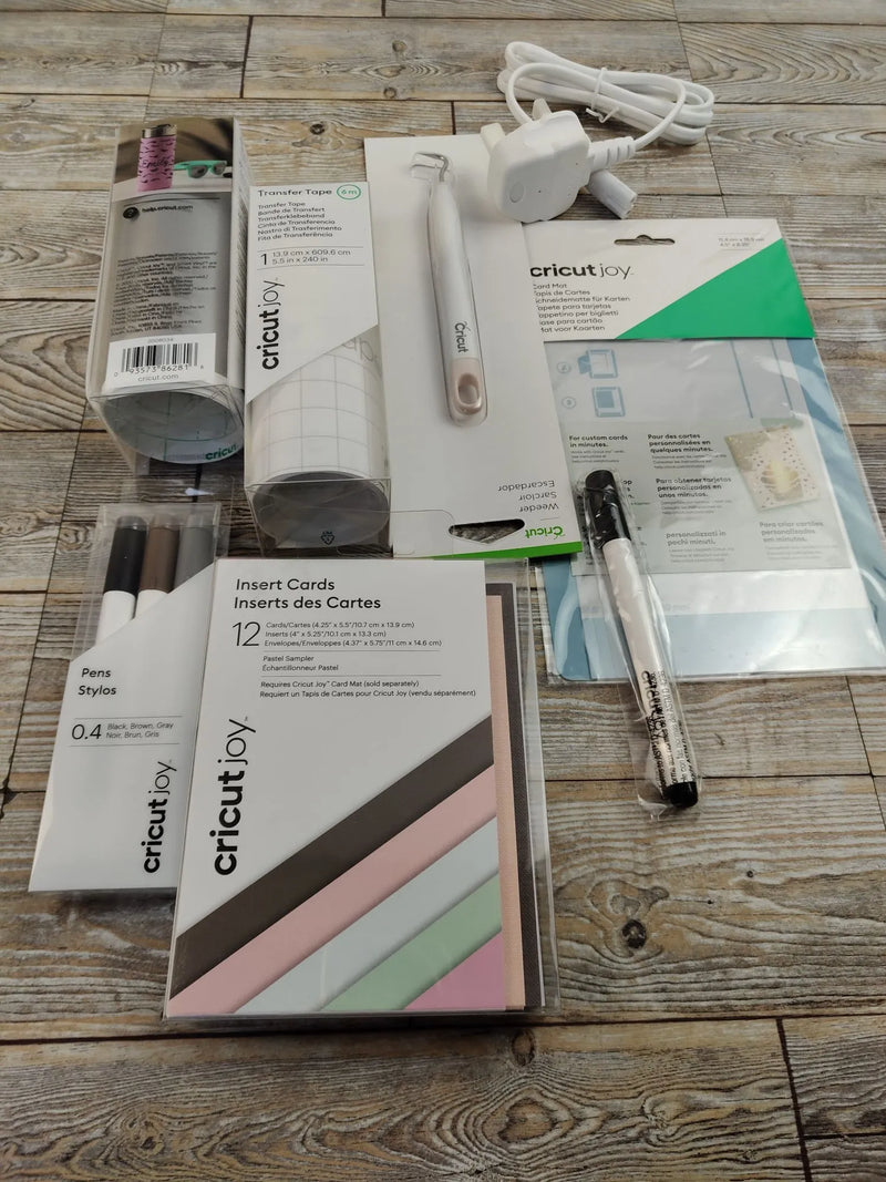 Cricut Joy Pack de Iniciación | Máquina de Corte Inteligente con Vinilo