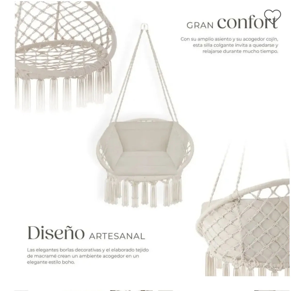 Silla colgante