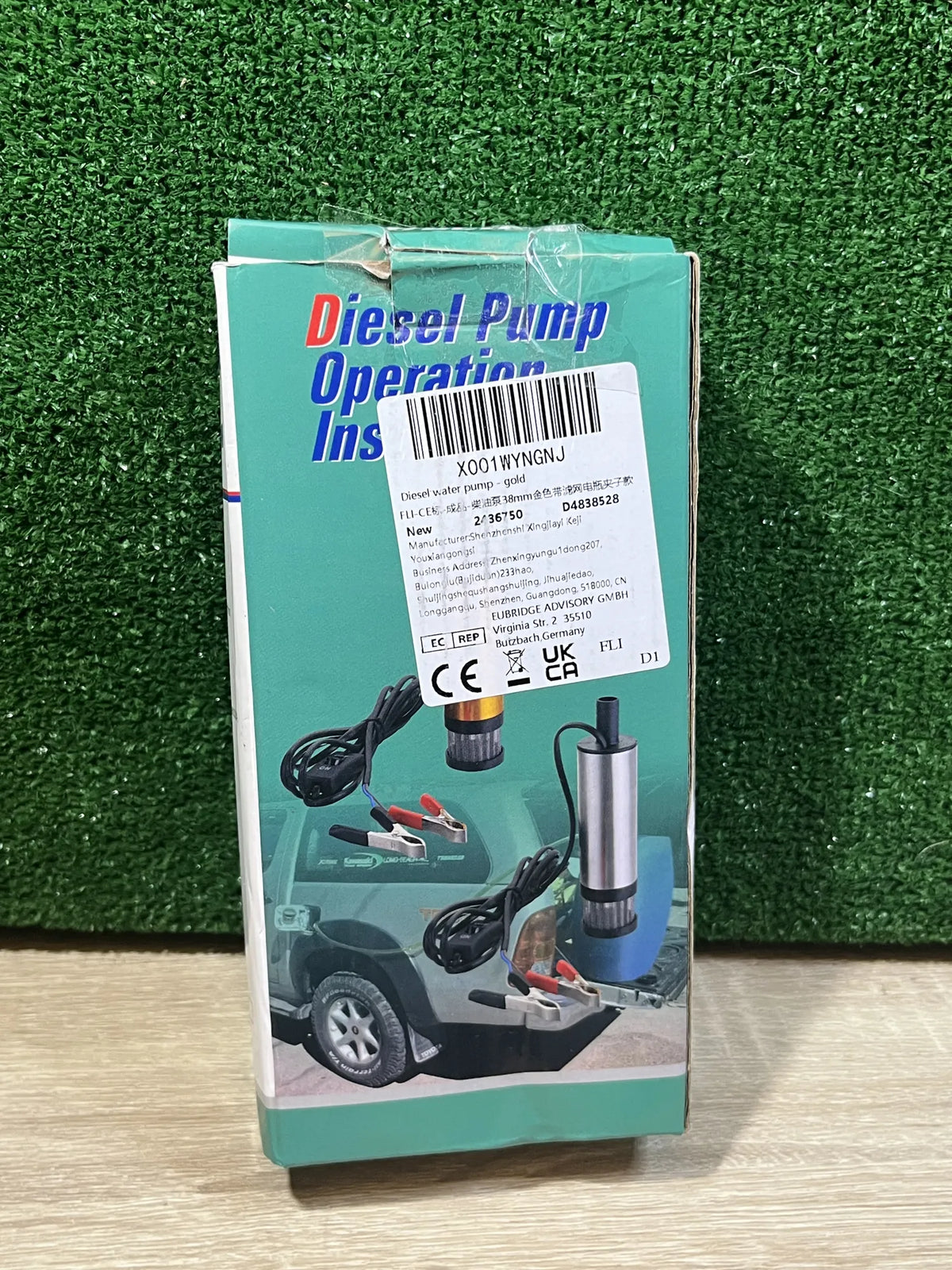 Bomba Sumergible de Agua/Aceite Diésel flintronic