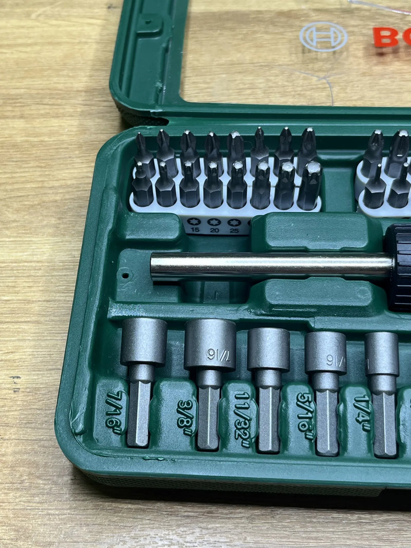 Set de 46 unidades para atornillar Bosch