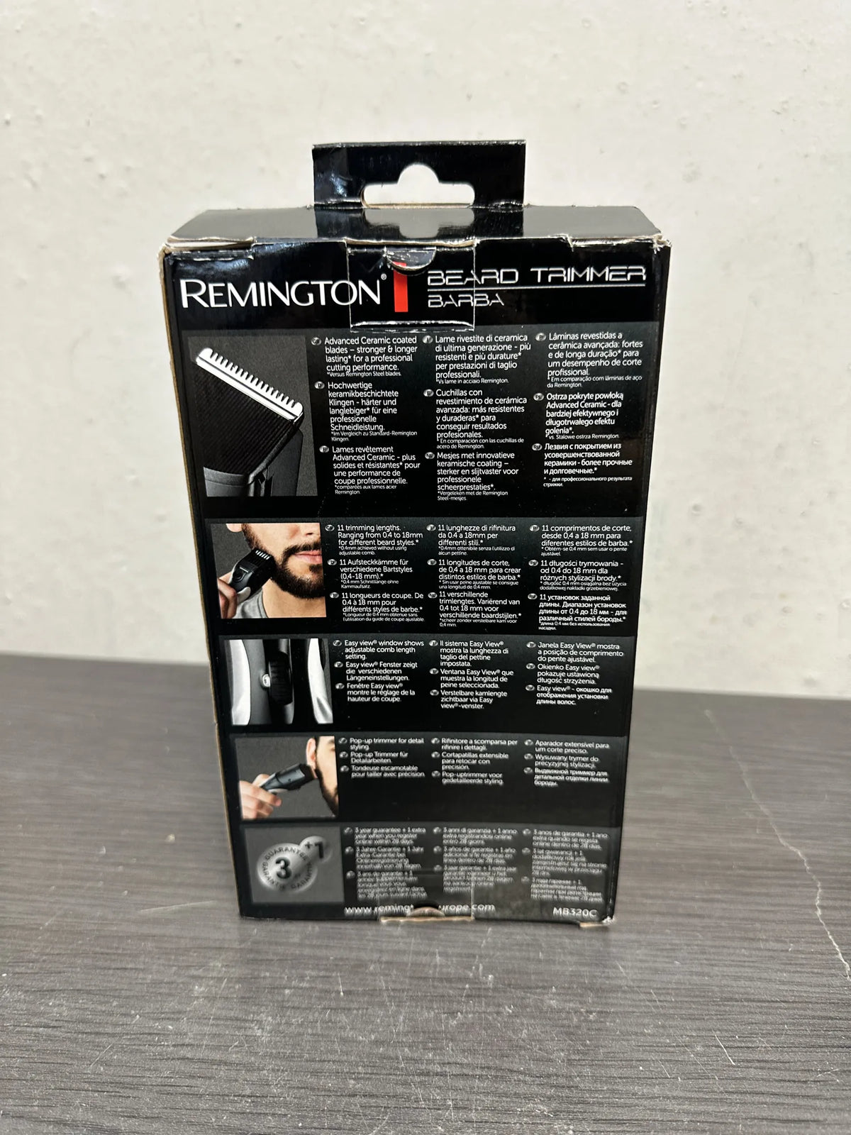 Recortadora de Barba Remington