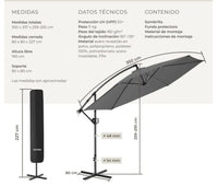 Parasol de brazo