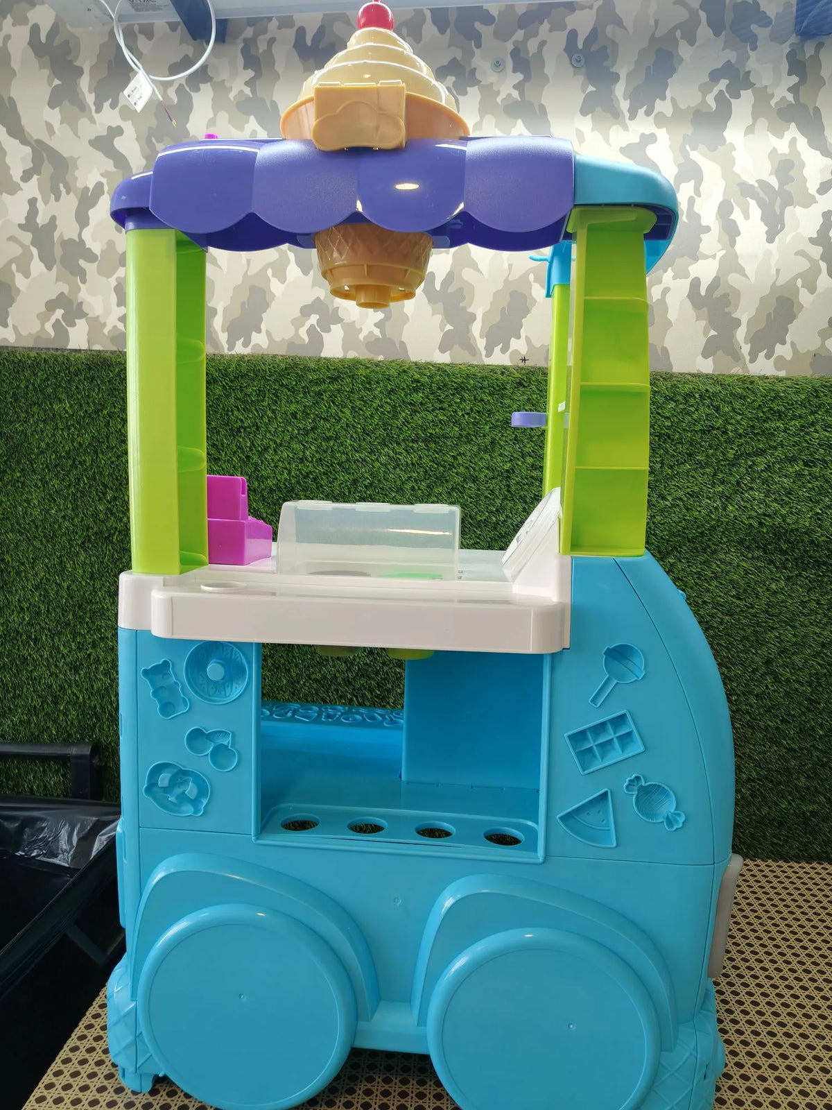 Camión de helados con sonidos - Play doh