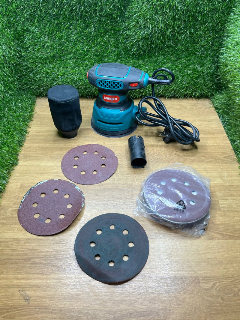 Lijadora Excéntrica 350 W 125 mm SORAKO
