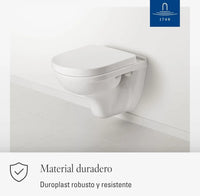 Asiento de inodoro blanco brillante - Villeroy