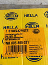 HELLA Faro Antiniebla Rectangular Blanco