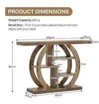 Mesa consola círculo