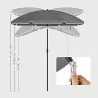 Sombrilla para exteriores - Songmics