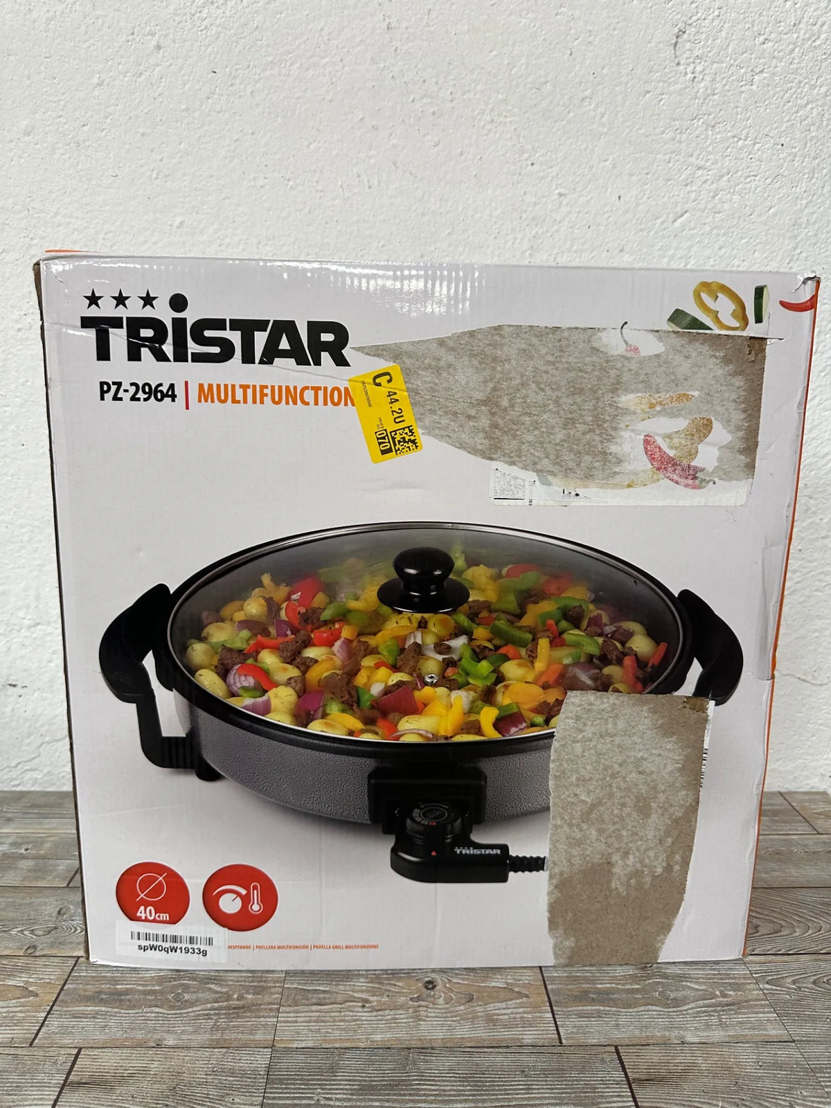 Sartén eléctrica Tristar