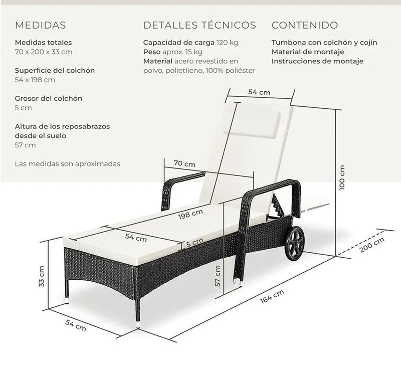 Tumbona Chaise Longue