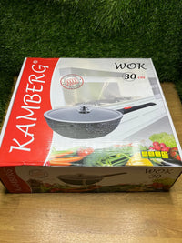 Sartén tipo Wok con Mango Extraíble Kamberg Wok