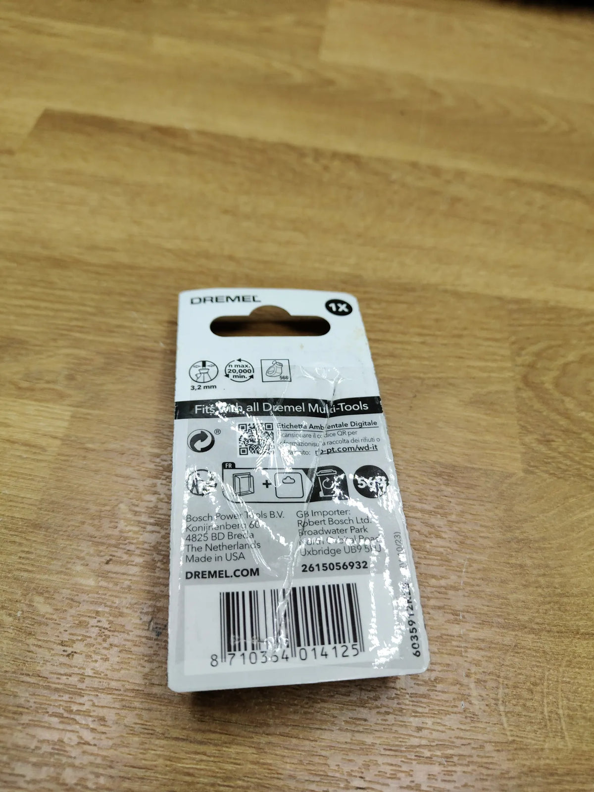 Broca para quitar lechada Dremel