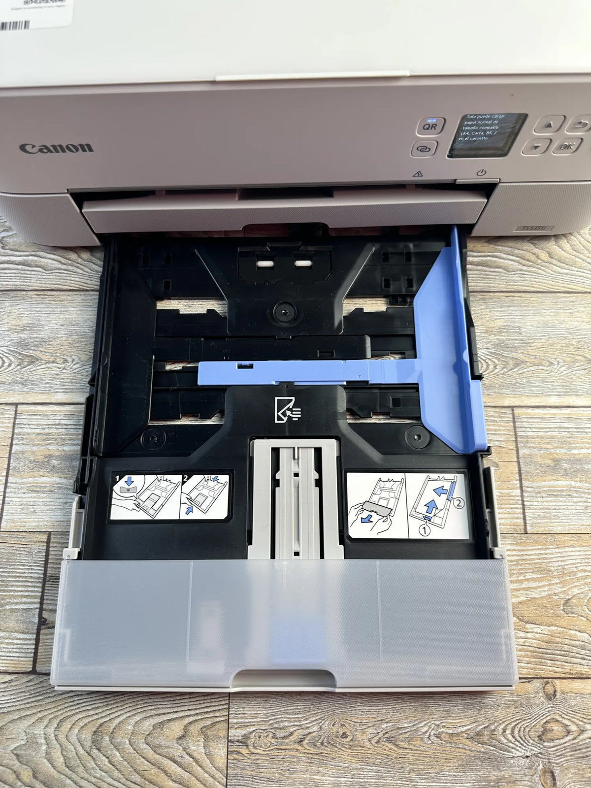 Impresora canon pixma blanca
