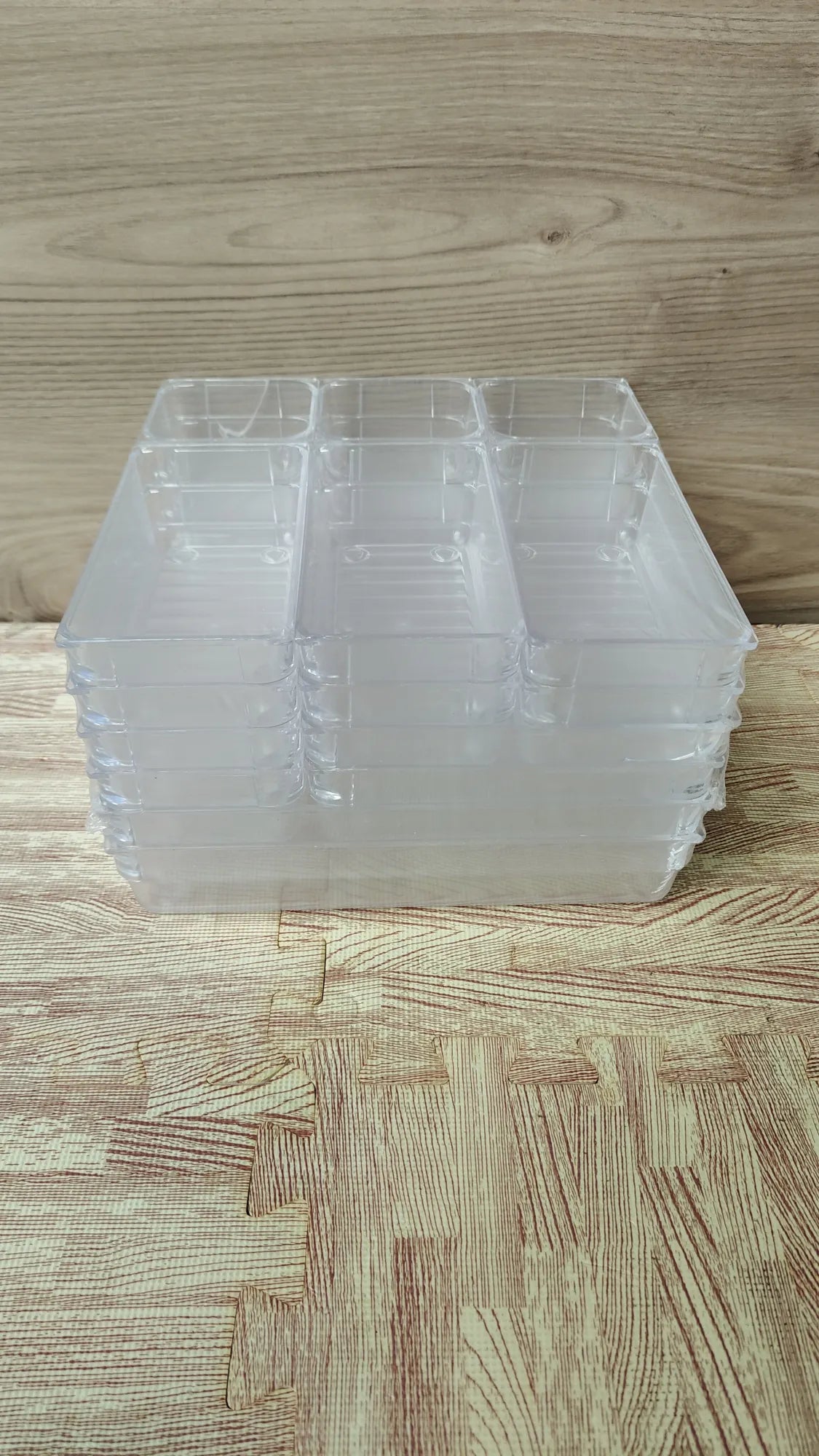 24 Cajas Organizador de Cajón Plástico