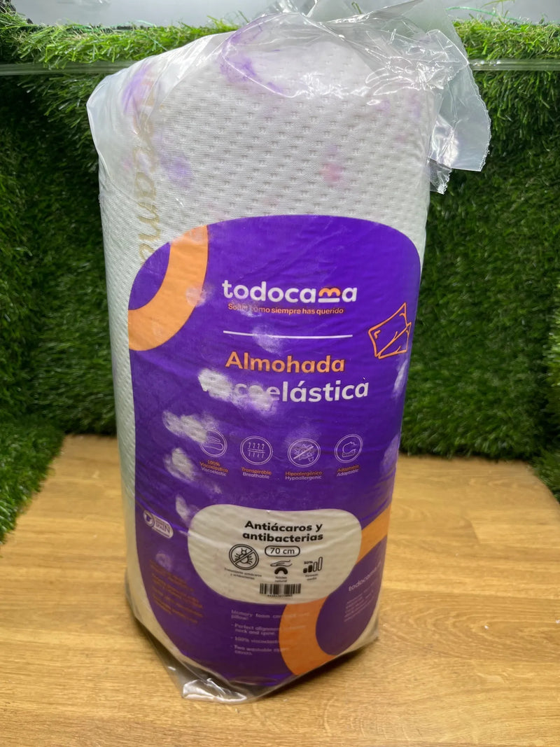 Almohada viscoelástica 70 cm Todocama