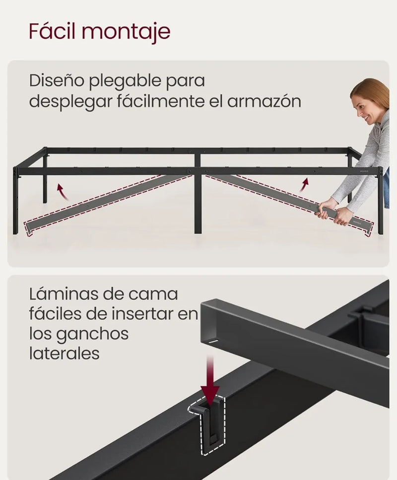 Estructura de cama - VASAGLE