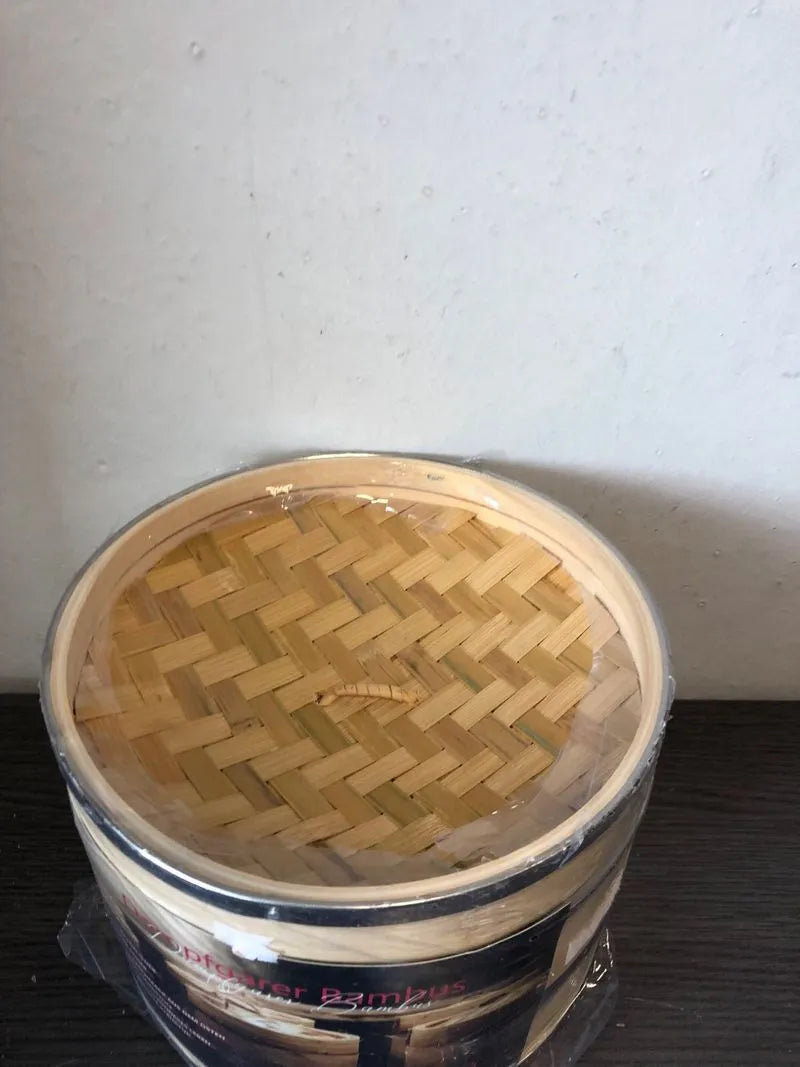 Cesta de vapor de bambu