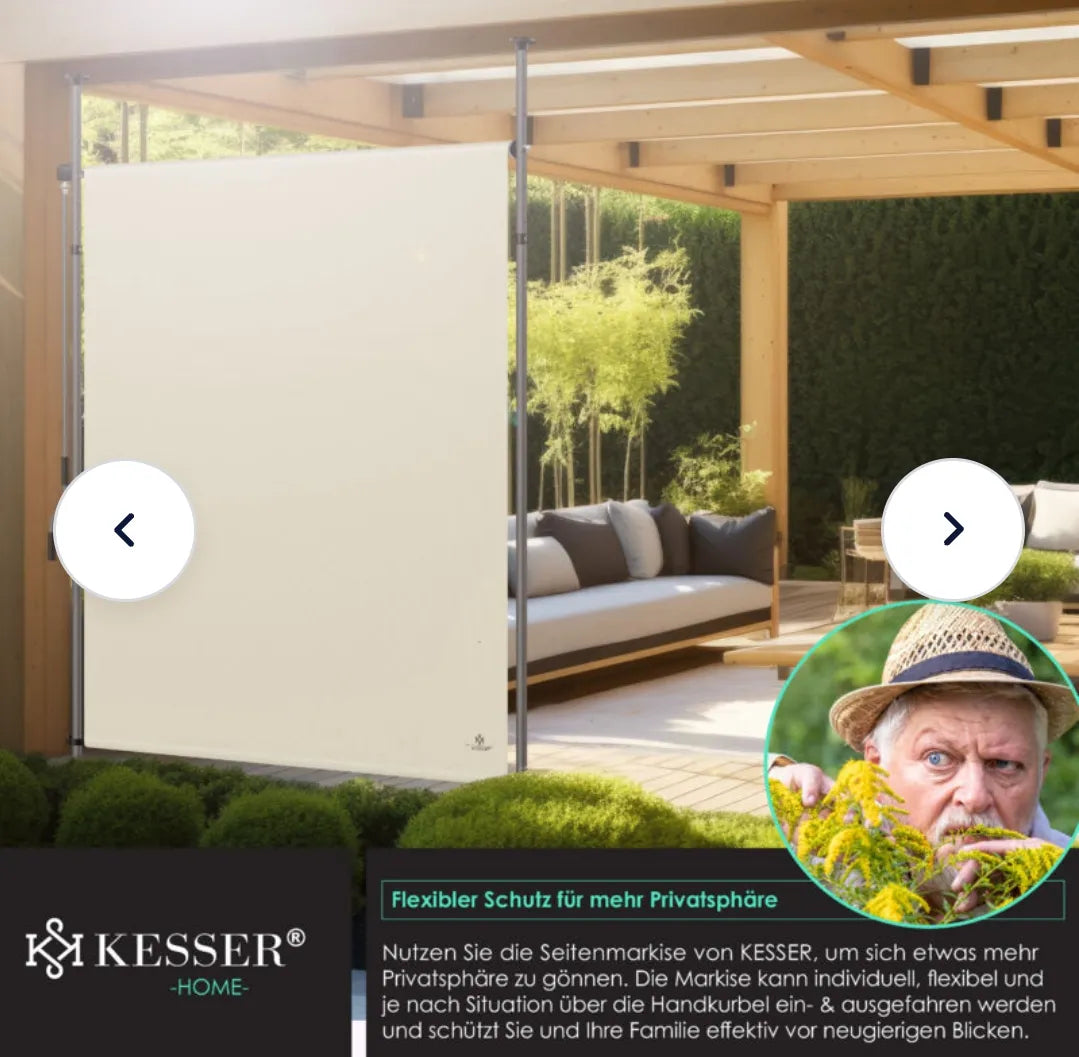 Toldo vertical para exterior - KESSER