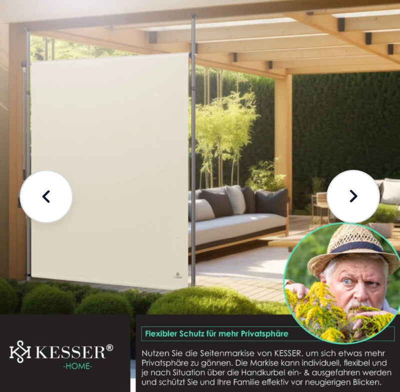 Toldo vertical para exterior - KESSER
