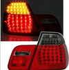 Eagle Eyes LED Faros Traseros Set en Rojo Negro
