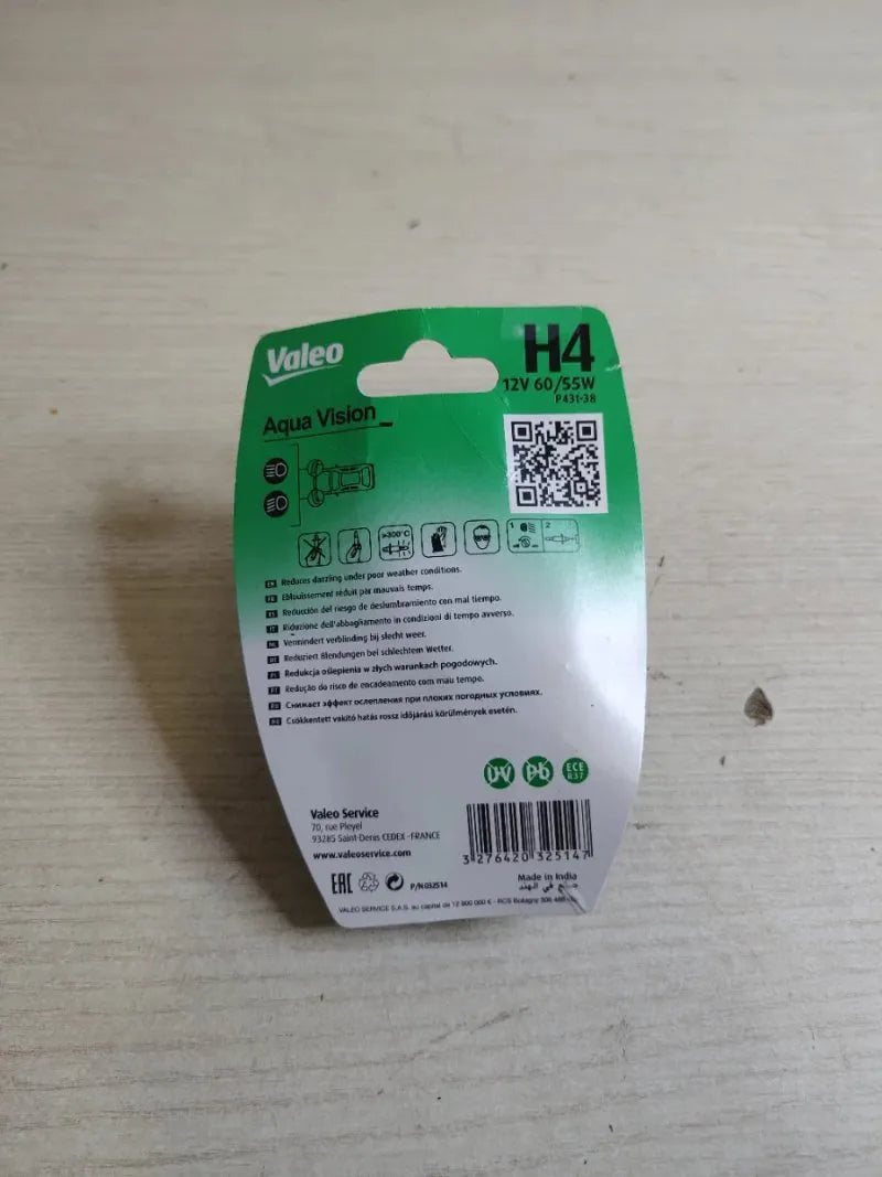 Bombilla Halógena 32514 H4 60/55W - VALEO