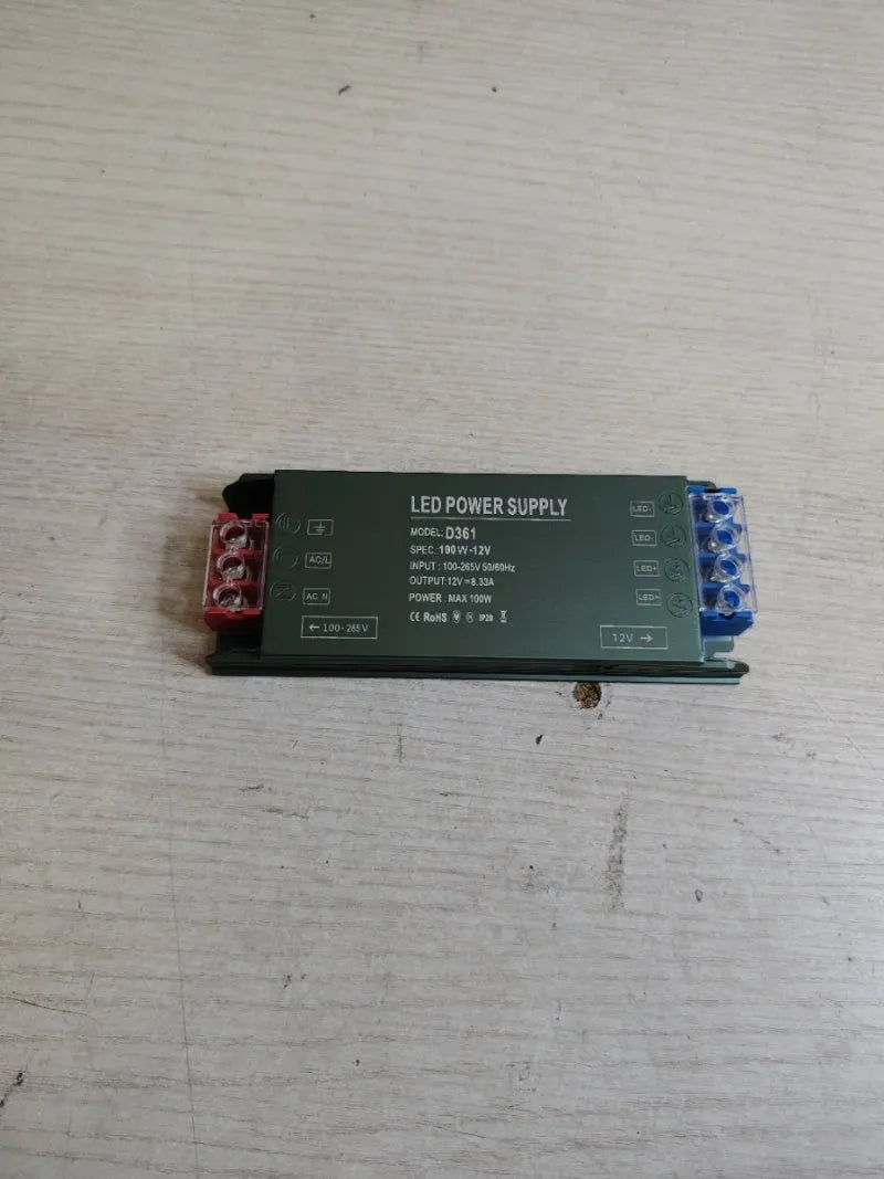 Transformador LED de 12 V 100 W