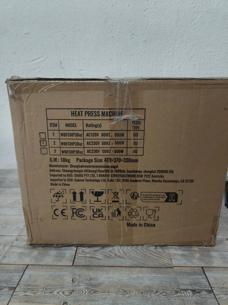 Prensa de Calor para Tazas - VEVOR