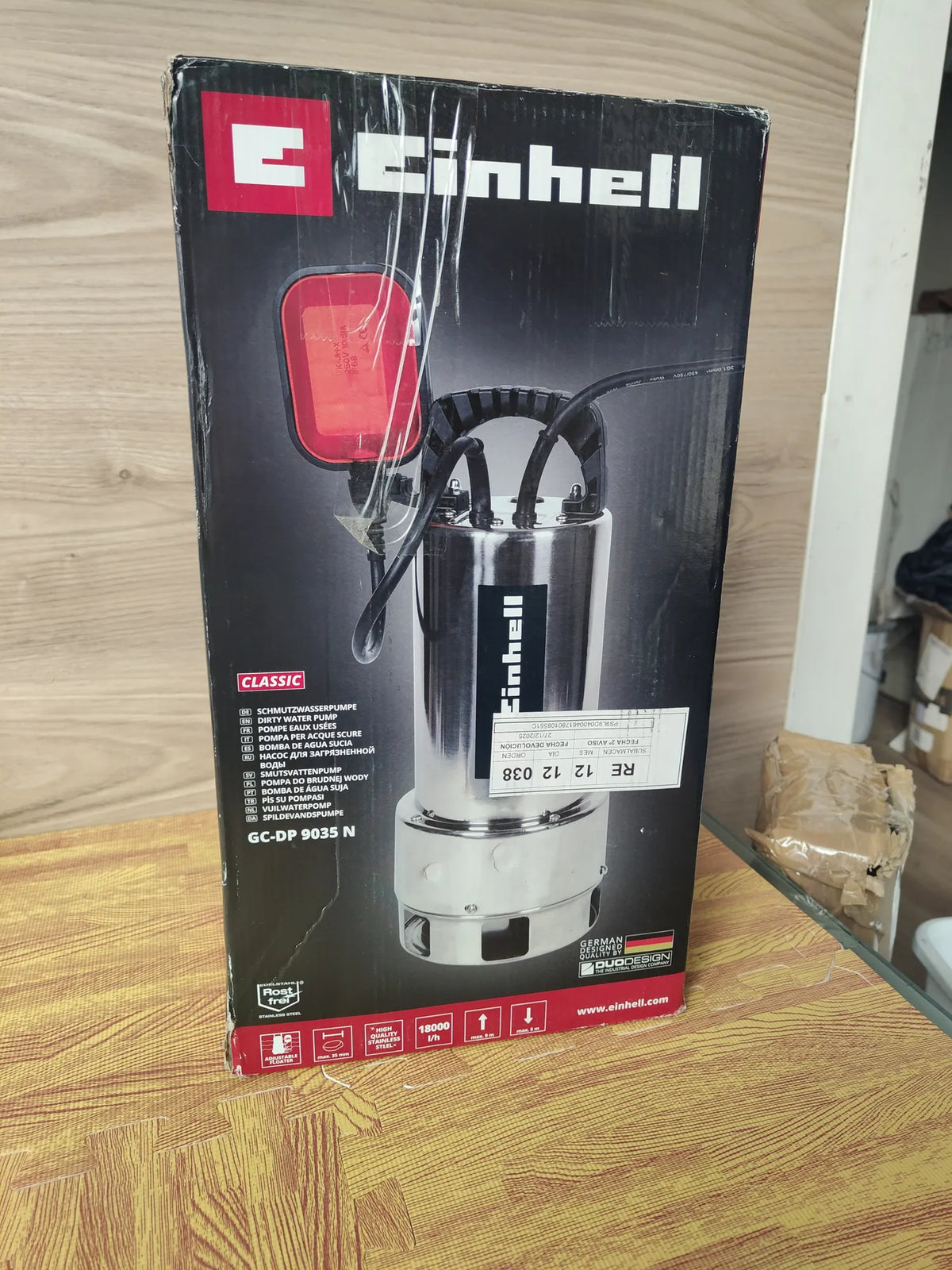 Bomba de agua sucias - Einhell