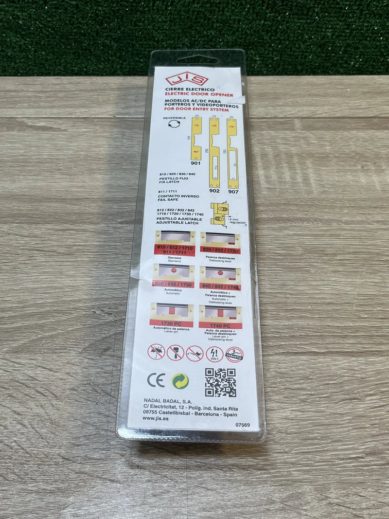 Abrepuertas Eléctrico de Embutir para Puertas Amig