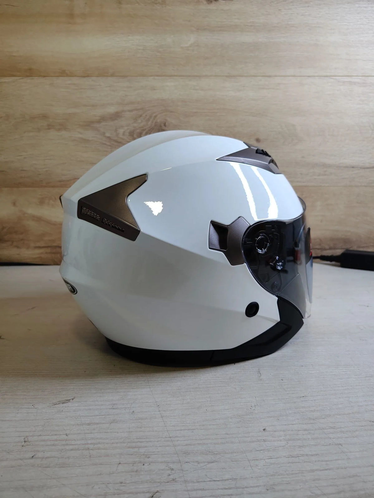Casco Jet Blanco - YEMA