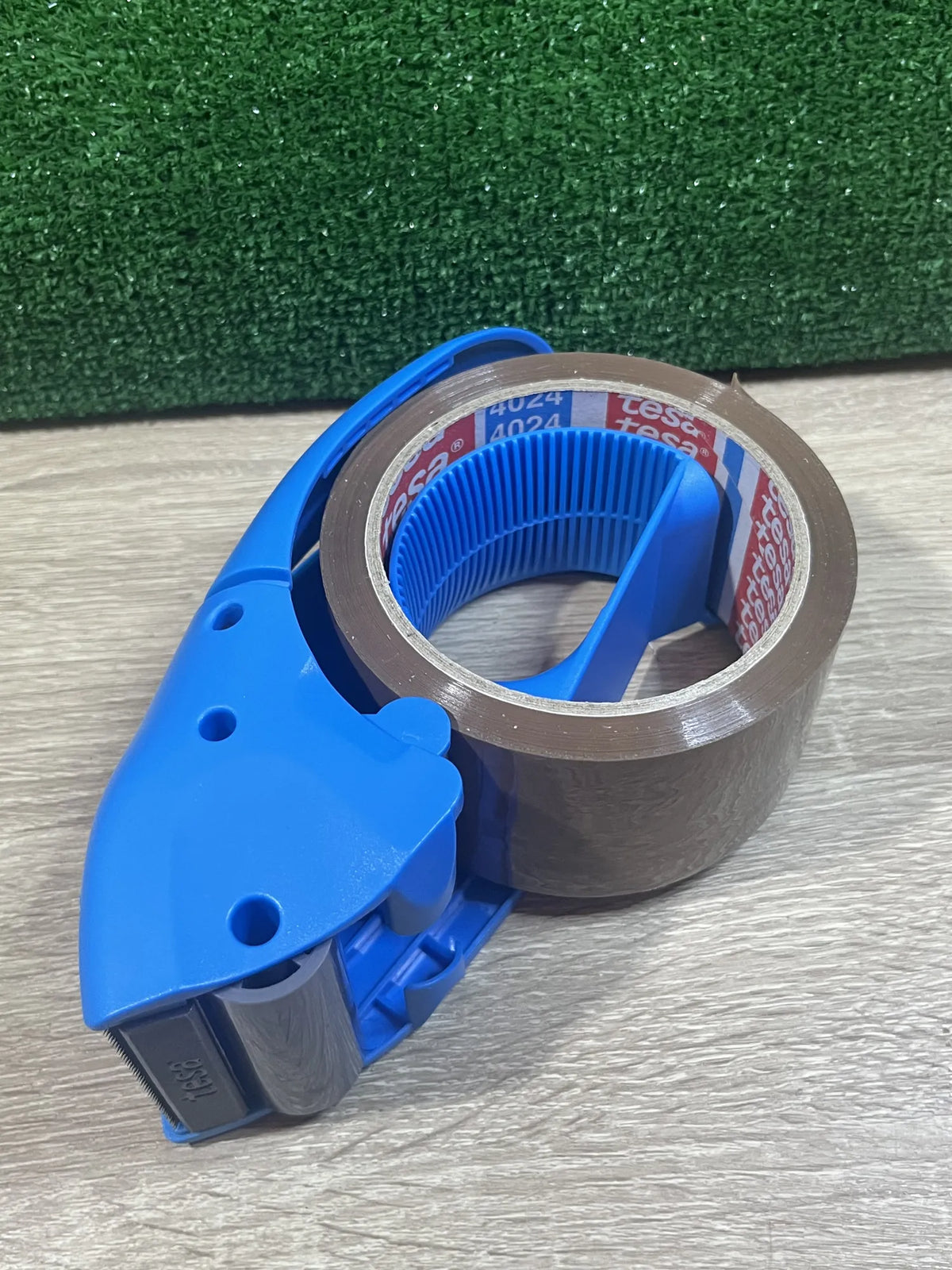 Dispensador Ergonómico Azul de Cinta tesapack