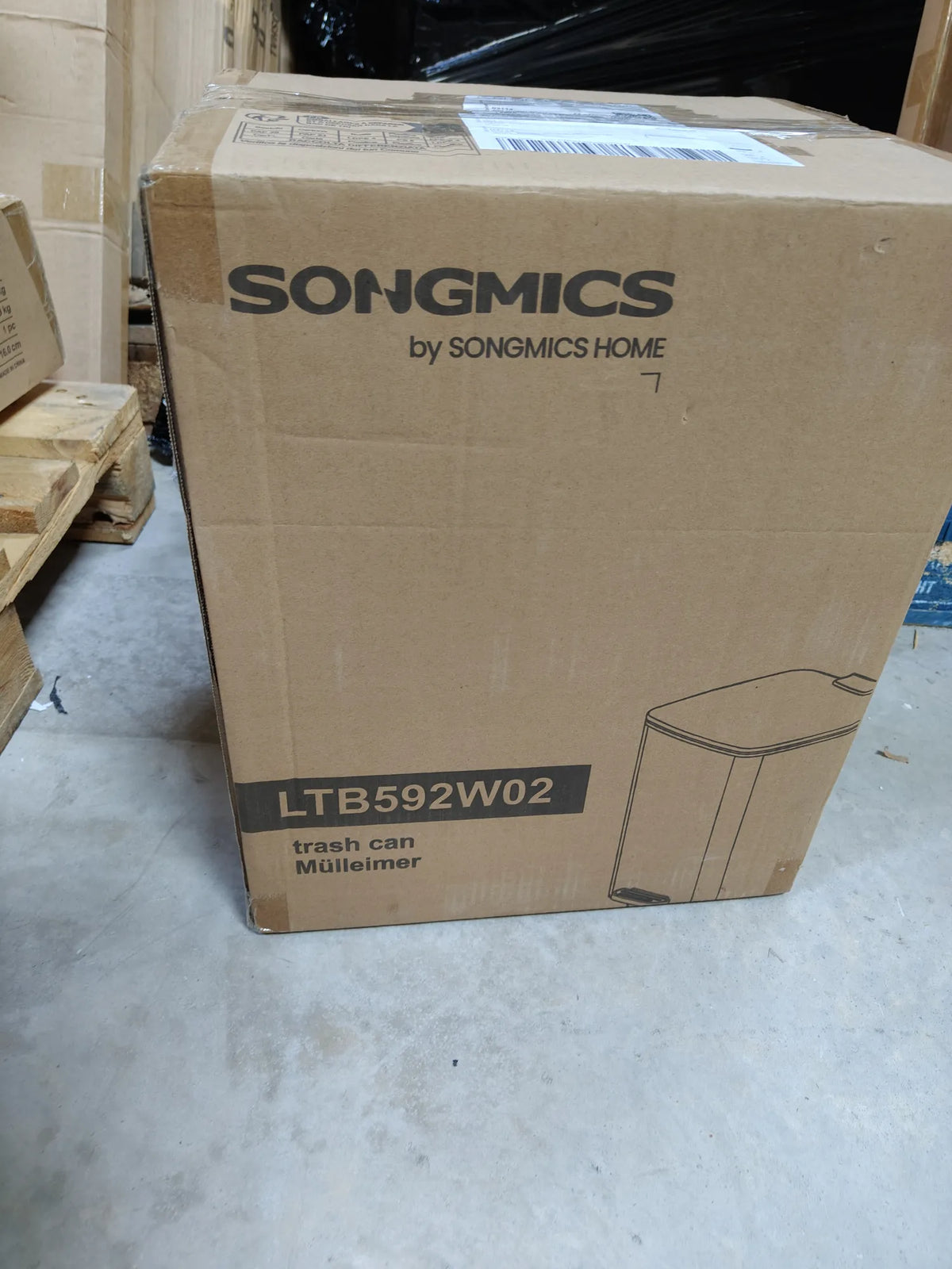 Cubo de basura de baño 6L