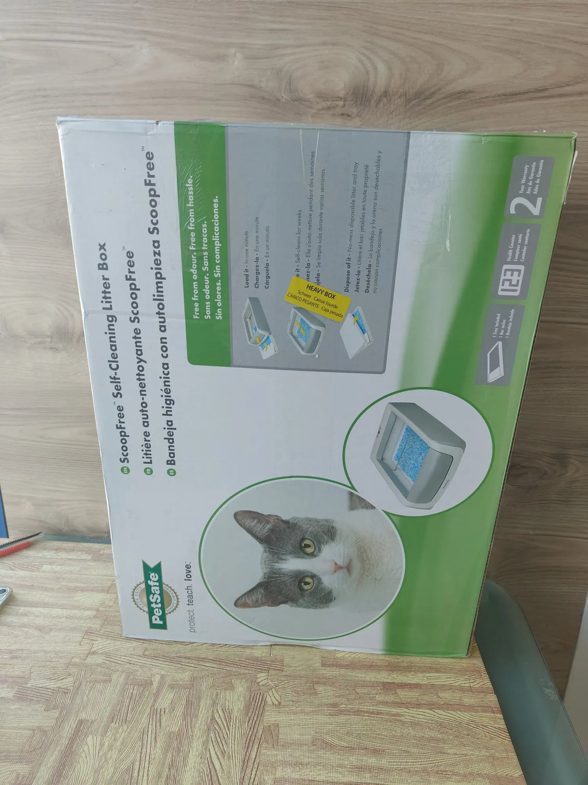 Arenero autolimpiante para gatos - Petsafe