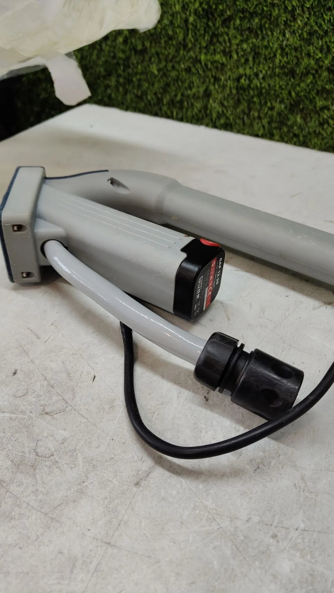 Bomba de barril de lluvia con batería (12 V, 1500 l/h