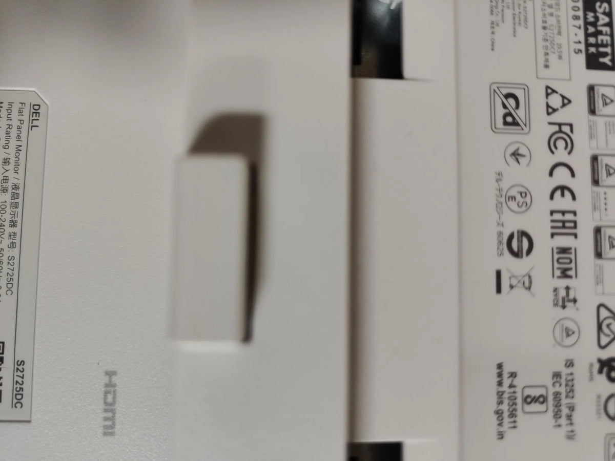 Monitor 27" - Dell
