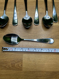 10 Cucharas de Cocina de Acero Inoxidable