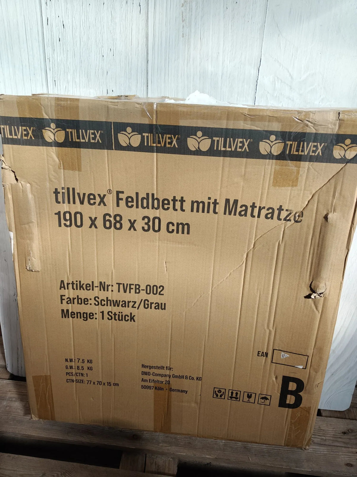 Cama de camping plegable - Tillvex