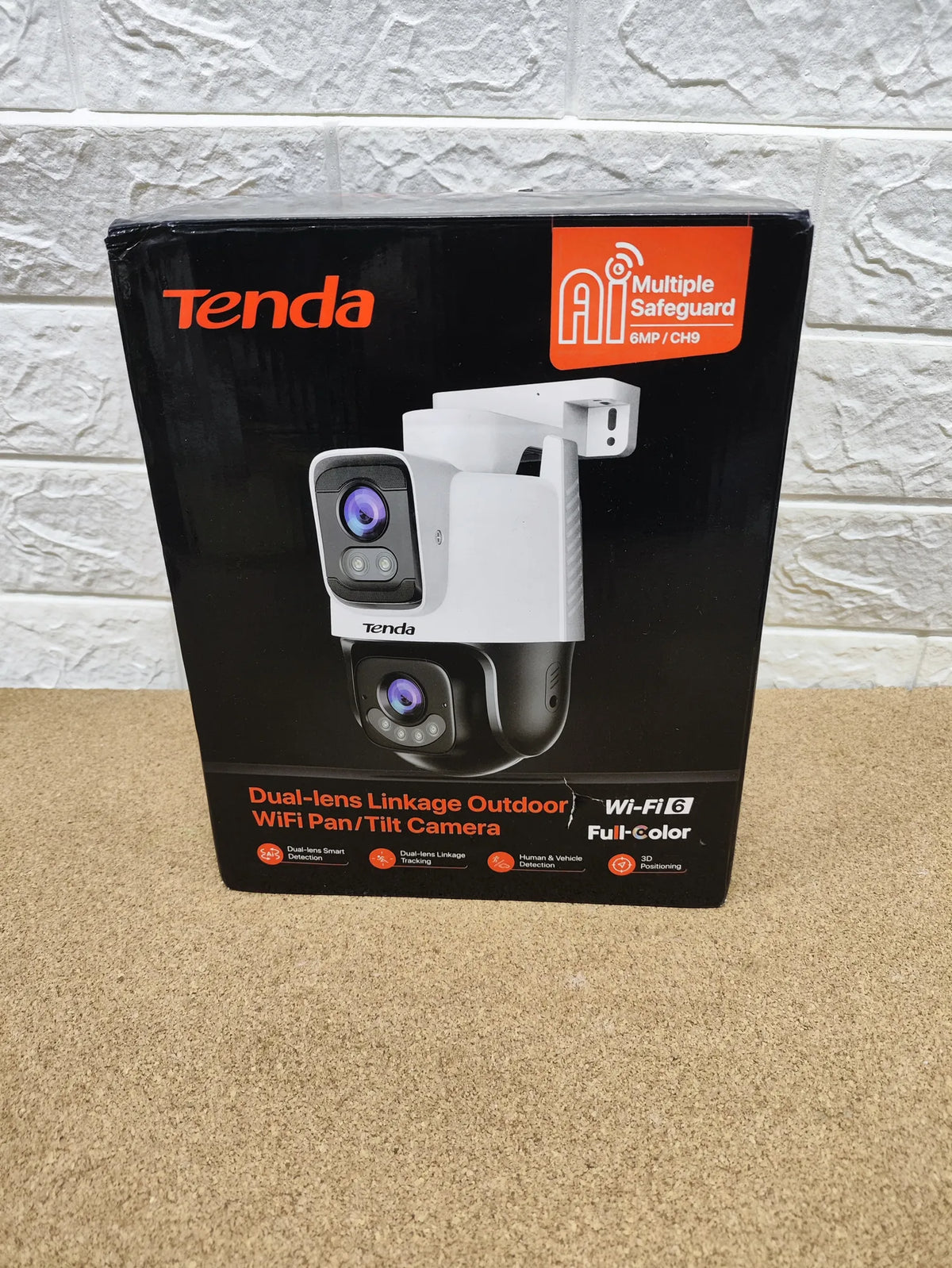 Cámara Vigilancia WiFi Exterior Tenda CH9