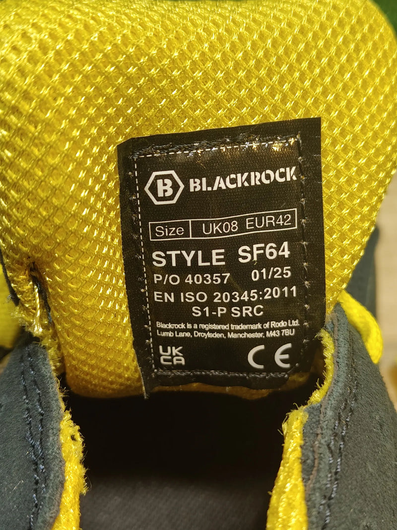 Zapatillas de seguridad con punta de acero Blackrock Hudson Trainer