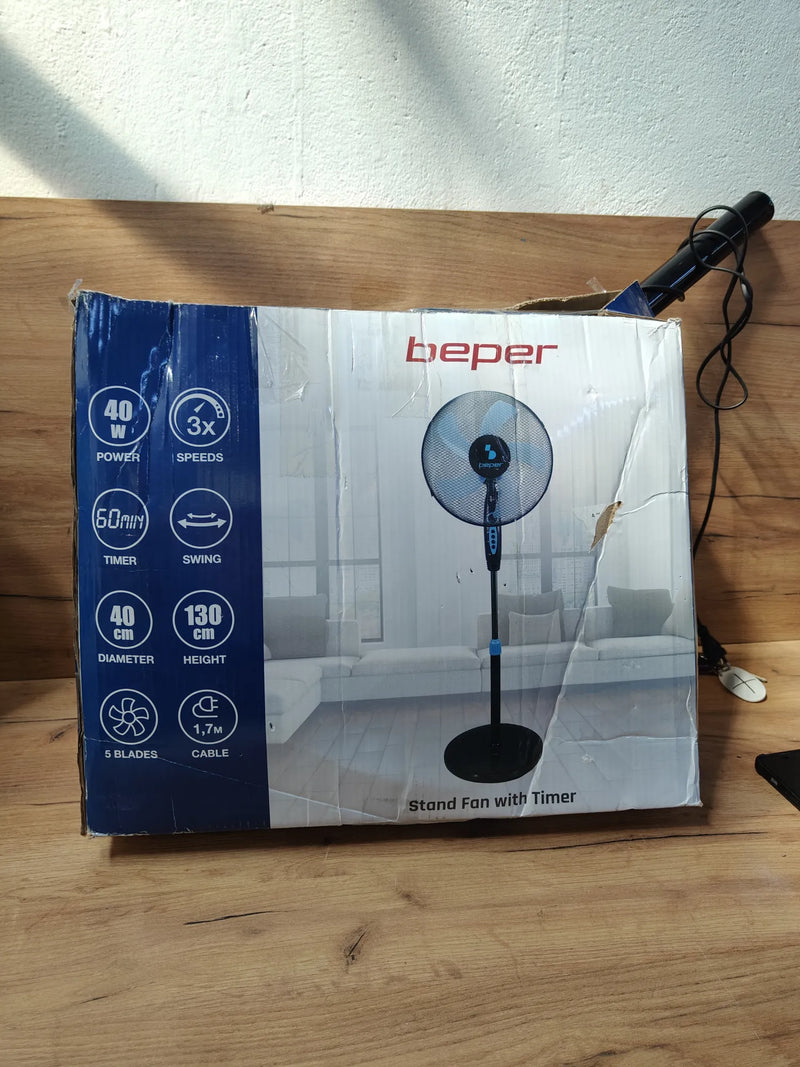 Ventilador de pie con temporizador - Beper