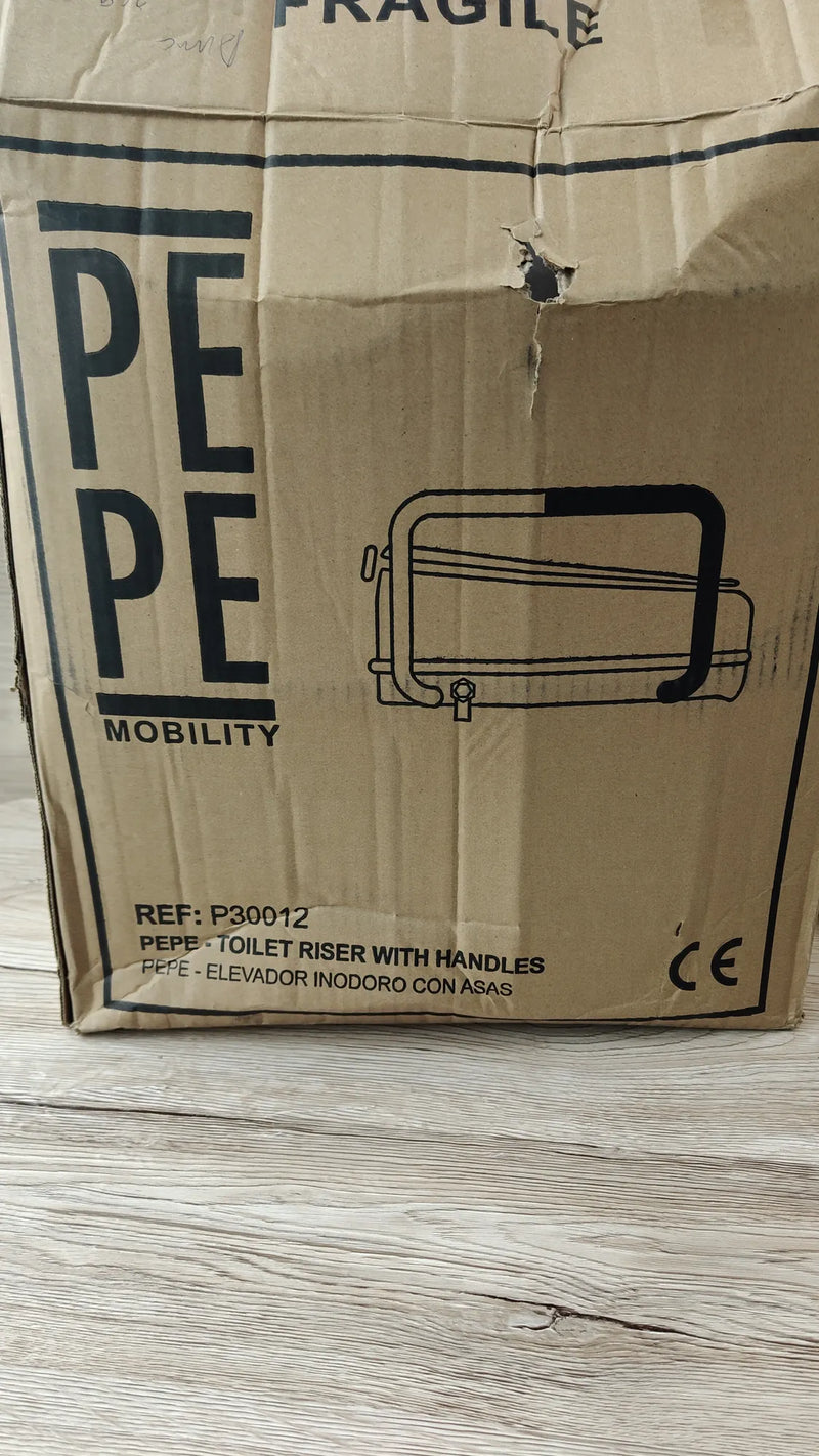 PEPE Mobility Elevador WC Adulto con Reposabrazos y Tapa