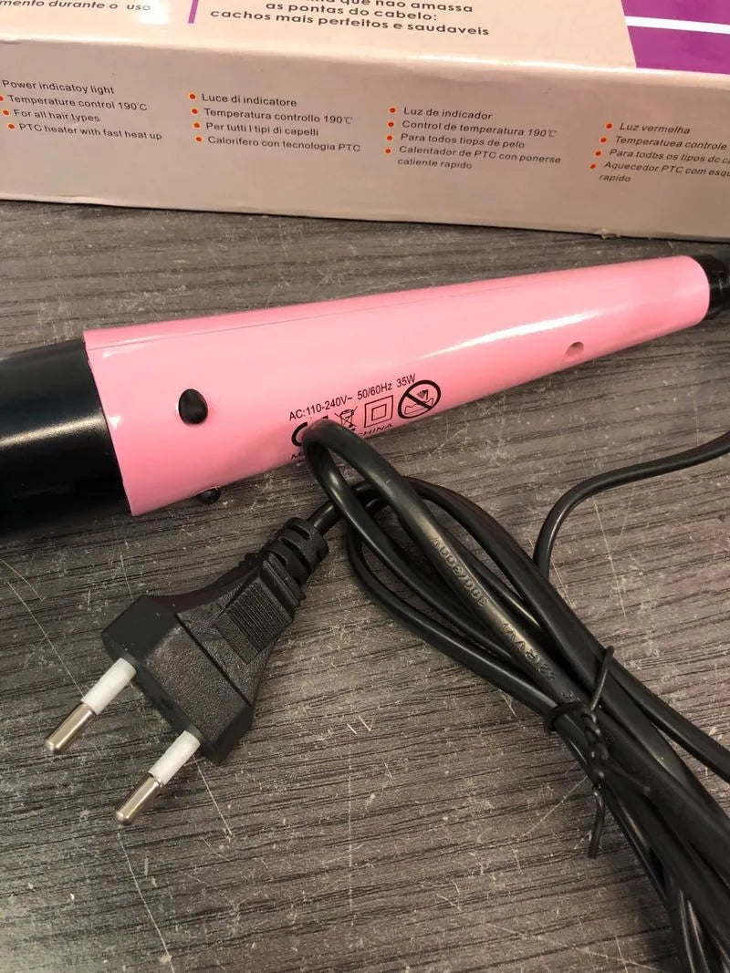 Plancha profesional para cabello rizado